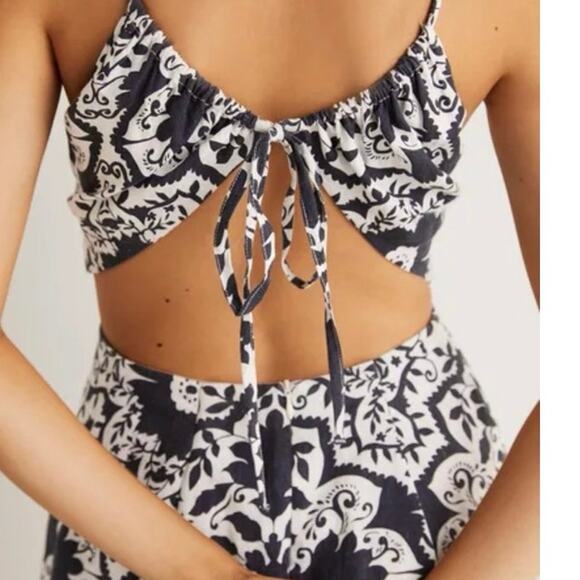 Boden Back Detail Mini Dress Size 10 NWT in Navy Bloomsbury - Picture 12 of 12